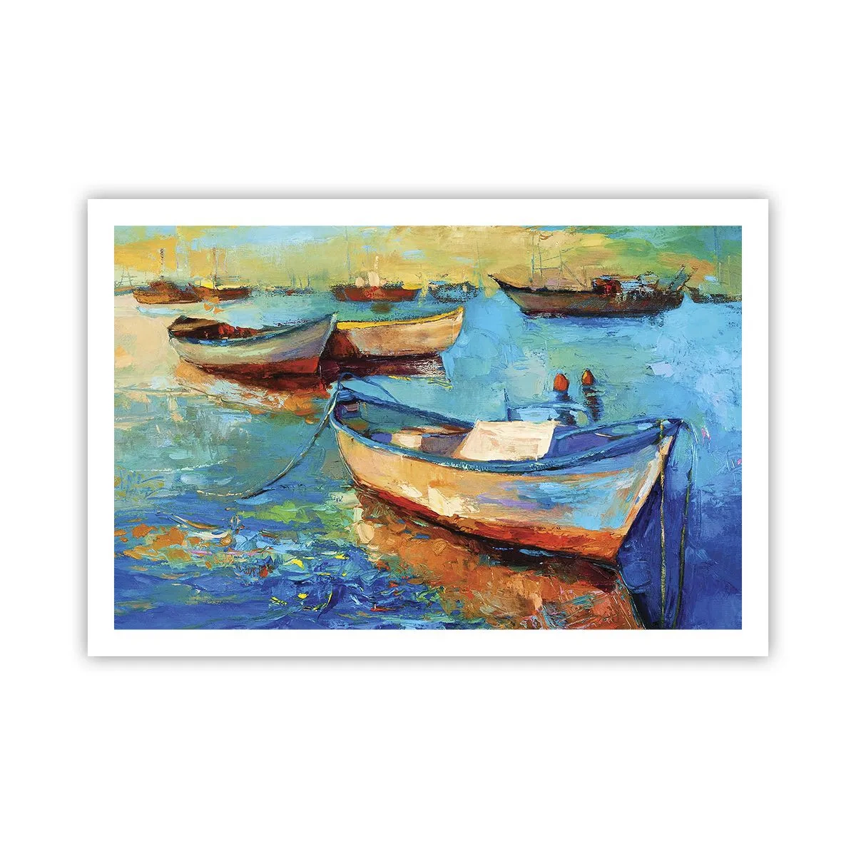 Poster - In der südlichen Bucht - 91x61 cm