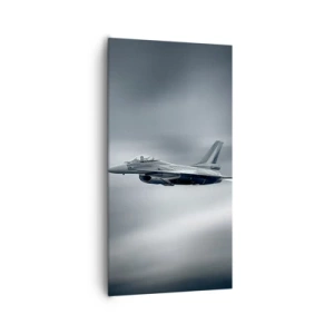 Bild auf Leinwand - Leinwandbild - Wirst du herausfordern? - 65x120 cm