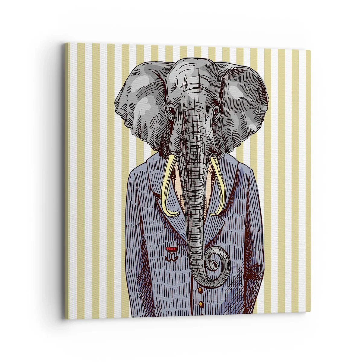 Bild auf Leinwand - Leinwandbild - Von Natur aus elegant - 70x70 cm