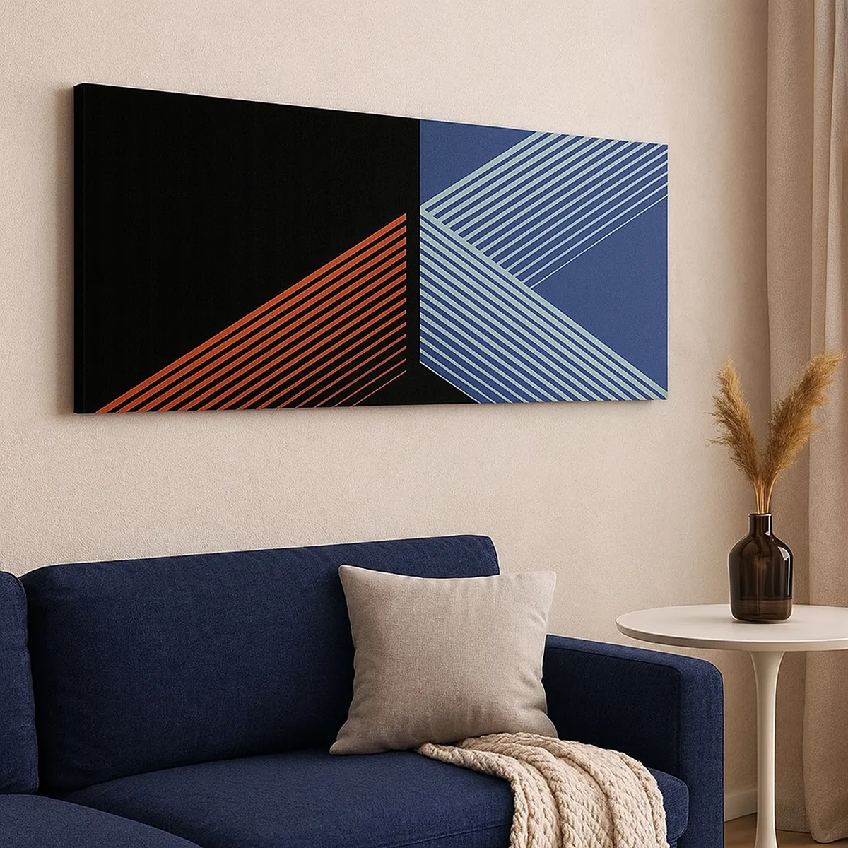 Bild auf Leinwand - Leinwandbild - Eine einfache Geschichte - 30x30 cm