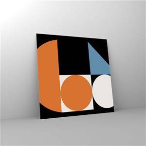 Glasbild - Bild auf glas - Bebilderte Anordnung - 30x30 cm