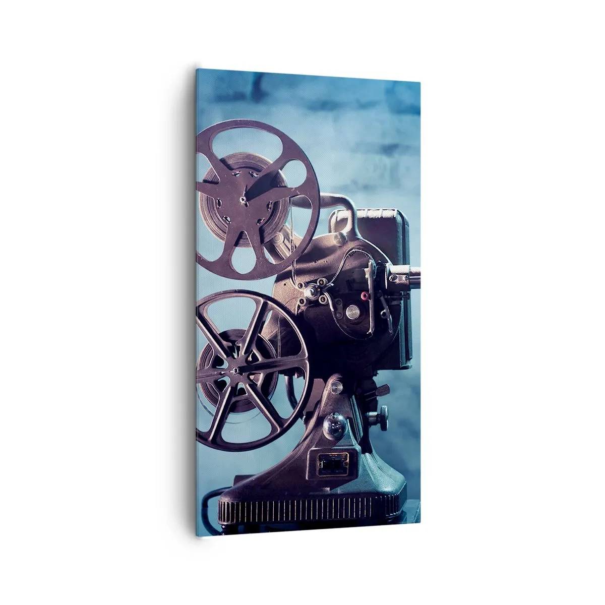 Bild auf Leinwand - Leinwandbild - Im alten Kino - 65x120 cm