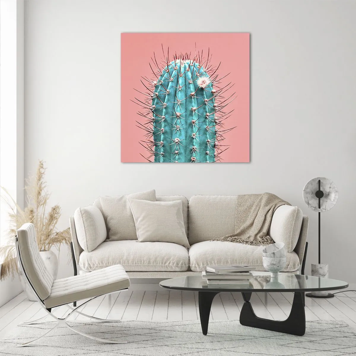 Glasbild - Bild auf glas - Schau einfach hin - 40x40 cm