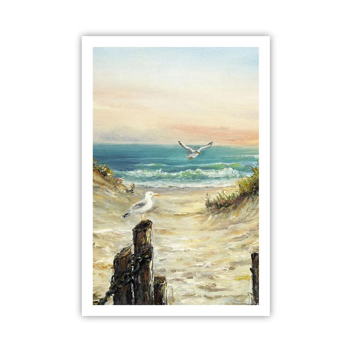 Poster - Windlose Abgeschiedenheit - 61x91 cm