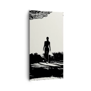 Bild auf Leinwand - Leinwandbild - Neuer Blick - 65x120 cm