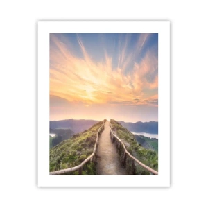 Poster - Nah am Himmel - 40x50 cm