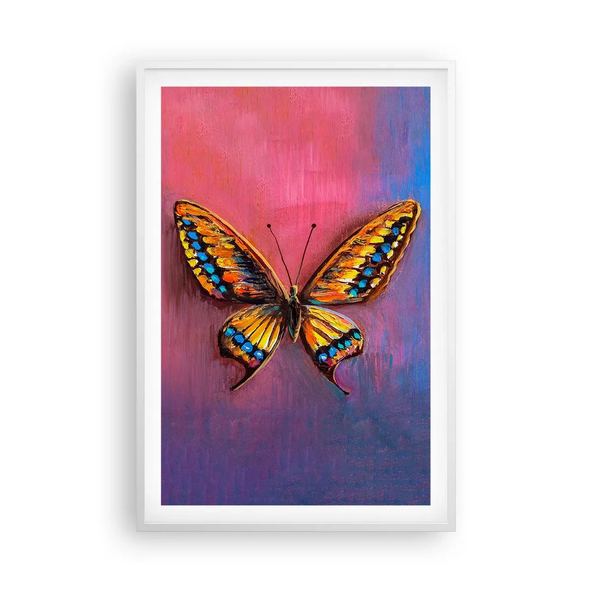 Poster in einem weißen Rahmen - Ein Juwel der Natur - 61x91 cm