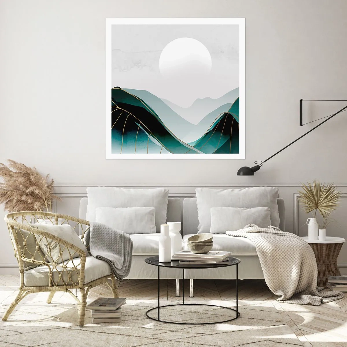 Poster - In voller Majestät - 50x50 cm