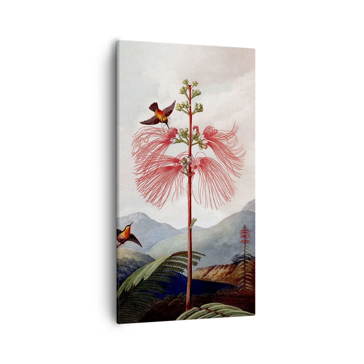 Bild auf Leinwand - Leinwandbild - In einem tropischen Paradies - 55x100 cm