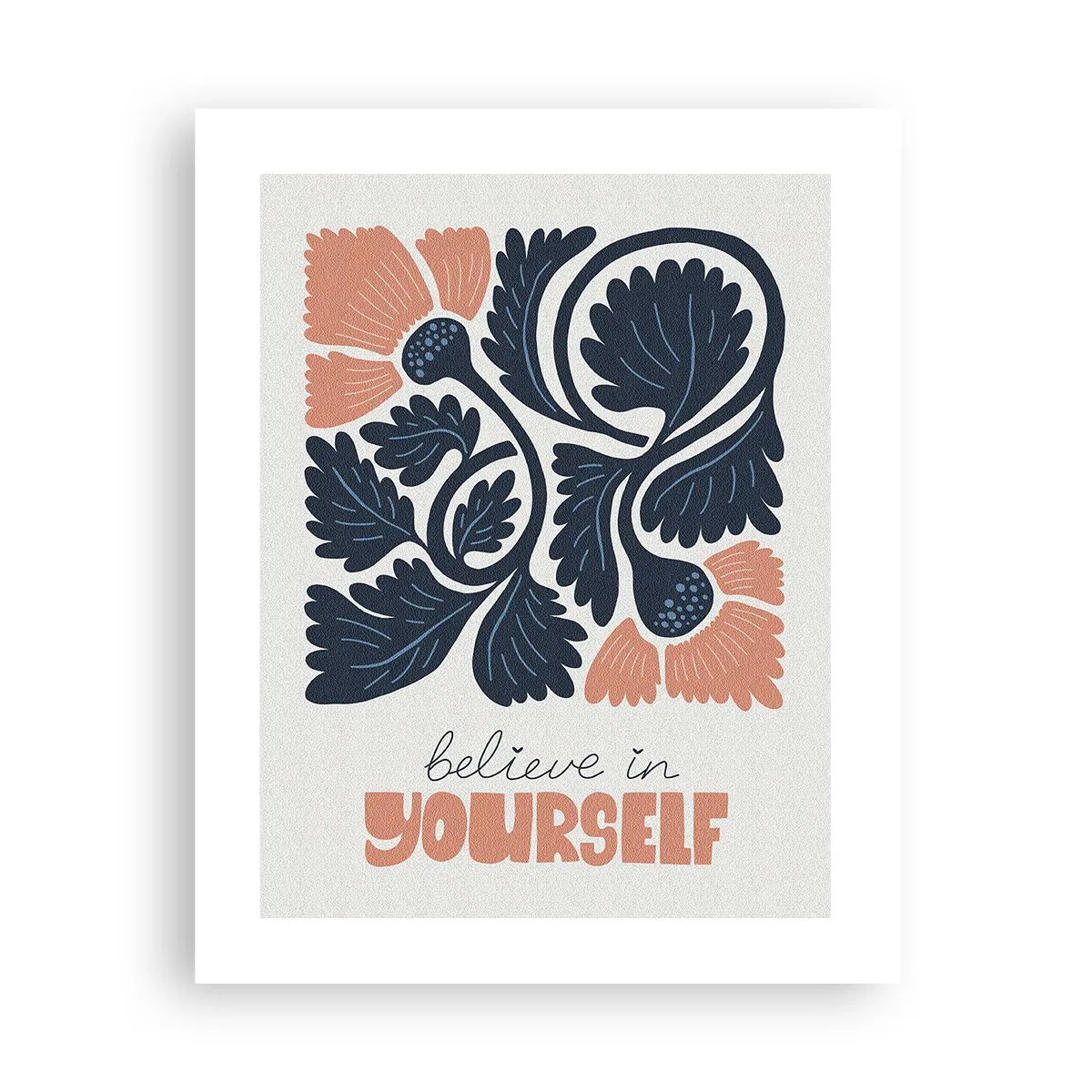Poster - Und du gedeihst - 40x50 cm