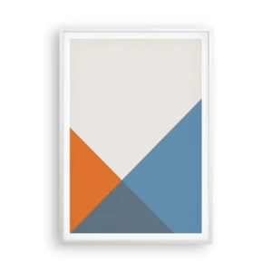 Poster in einem weißen Rahmen - In einem Winkel… - 70x100 cm