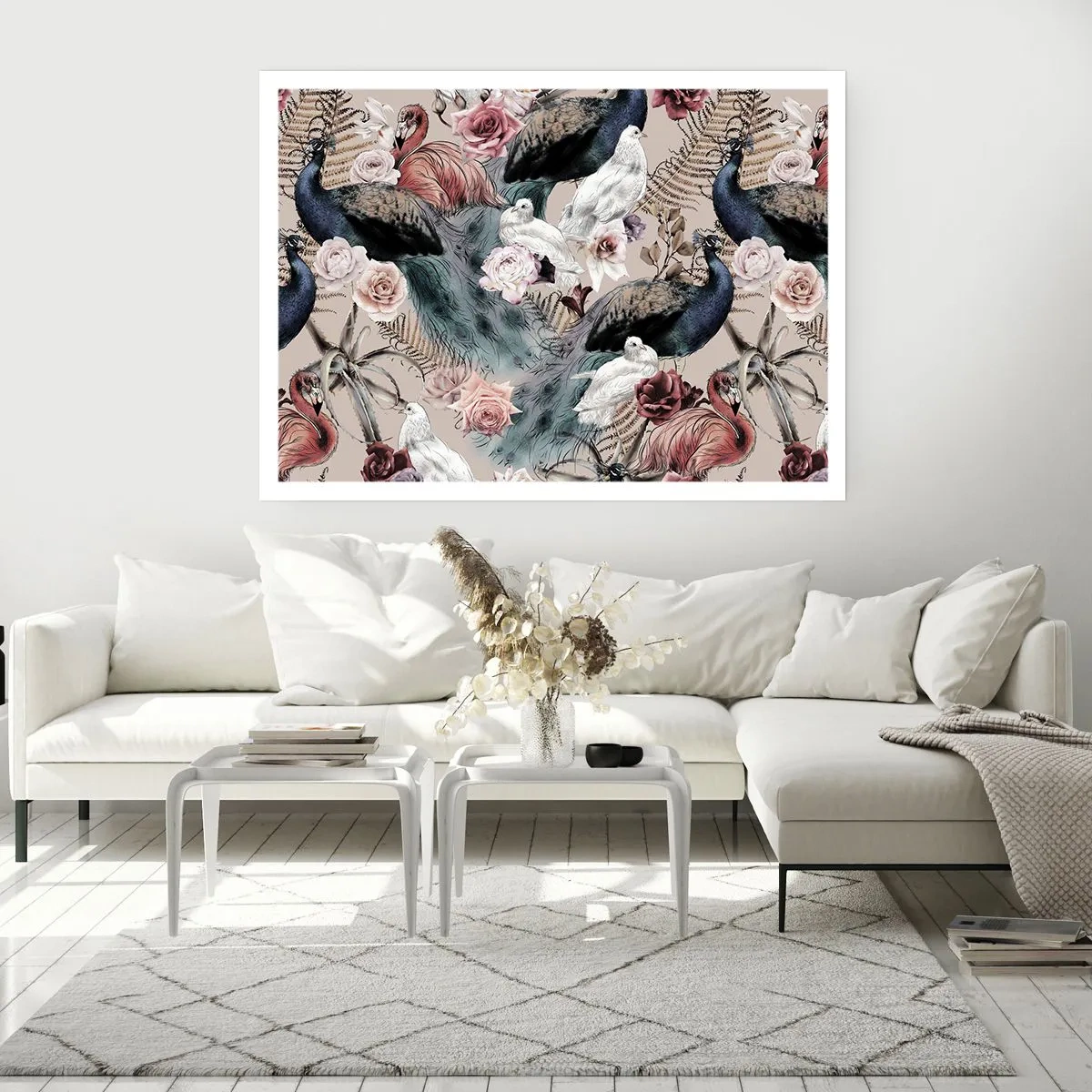 Poster - Im Schlossgarten - 40x30 cm