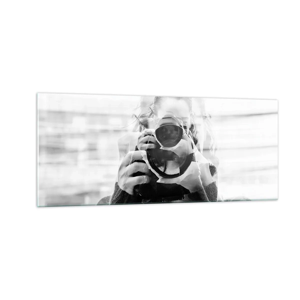 Glasbild - Bild auf glas - Schöpfer und Material - 100x40 cm