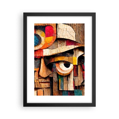 Poster in einem schwarzem Rahmen - Ich sehe dich… - 30x40 cm