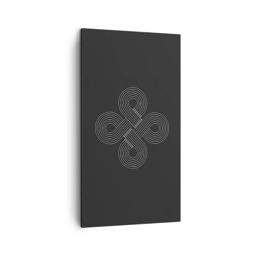 Bild auf Leinwand - Leinwandbild - Im keltischen Geist - 45x80 cm
