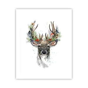 Poster - Im festlichen Gewand - 40x50 cm