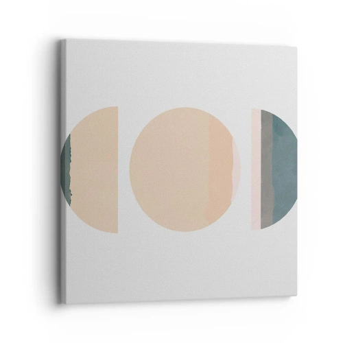 Bild auf Leinwand - Leinwandbild - Ein Rad hinter dem anderen… - 30x30 cm