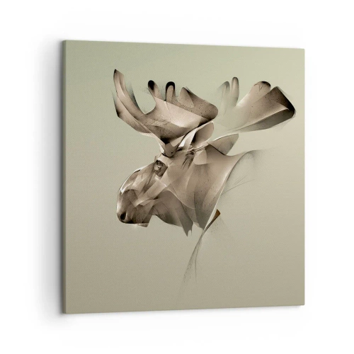 Bild auf Leinwand - Leinwandbild - Die sanfte Kraft des Friedens - 50x50 cm