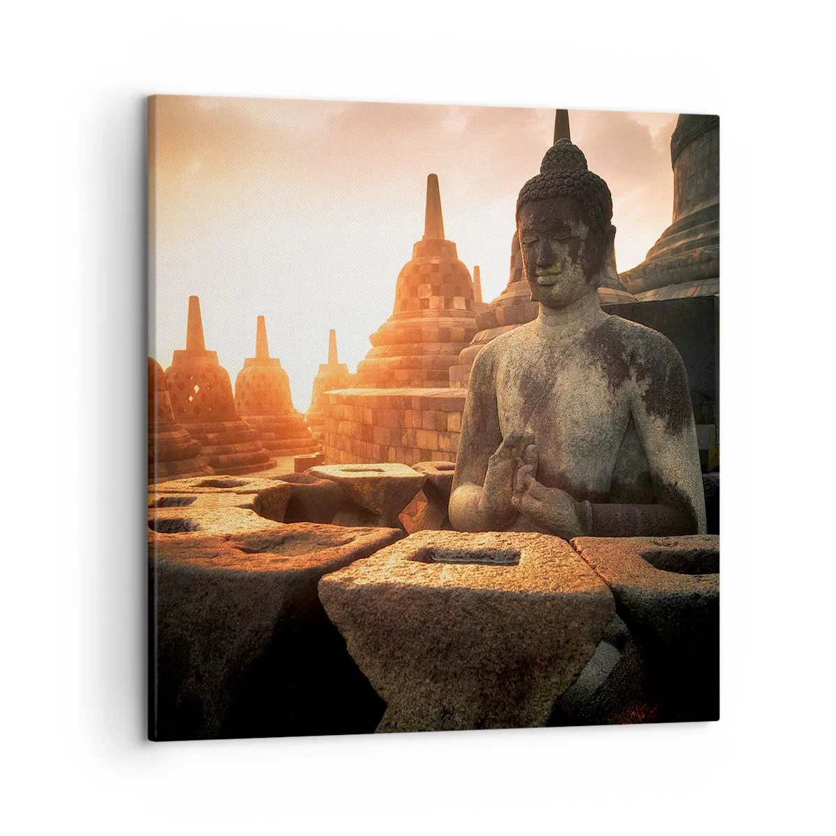 Bild auf Leinwand - Leinwandbild - Wetter der großen Weisheit - 50x50 cm