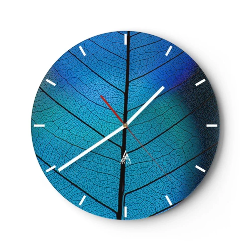 Wanduhr - Glasuhr - Komplizierte Konstruktion - 40x40 cm