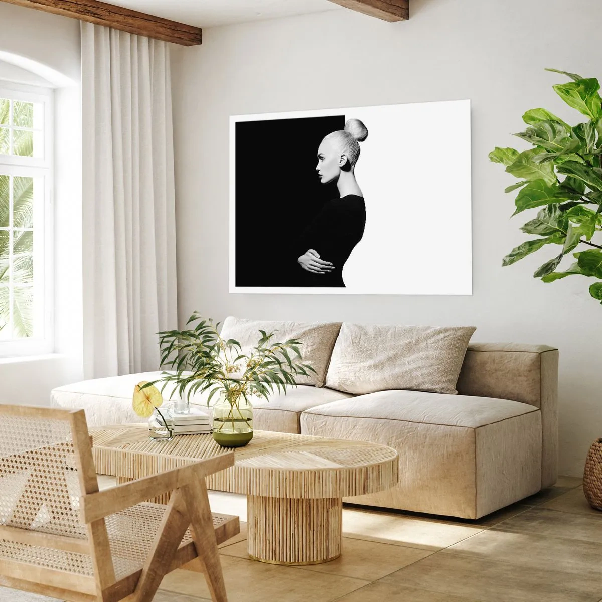 Poster - Einfach eine Frau - 91x61 cm