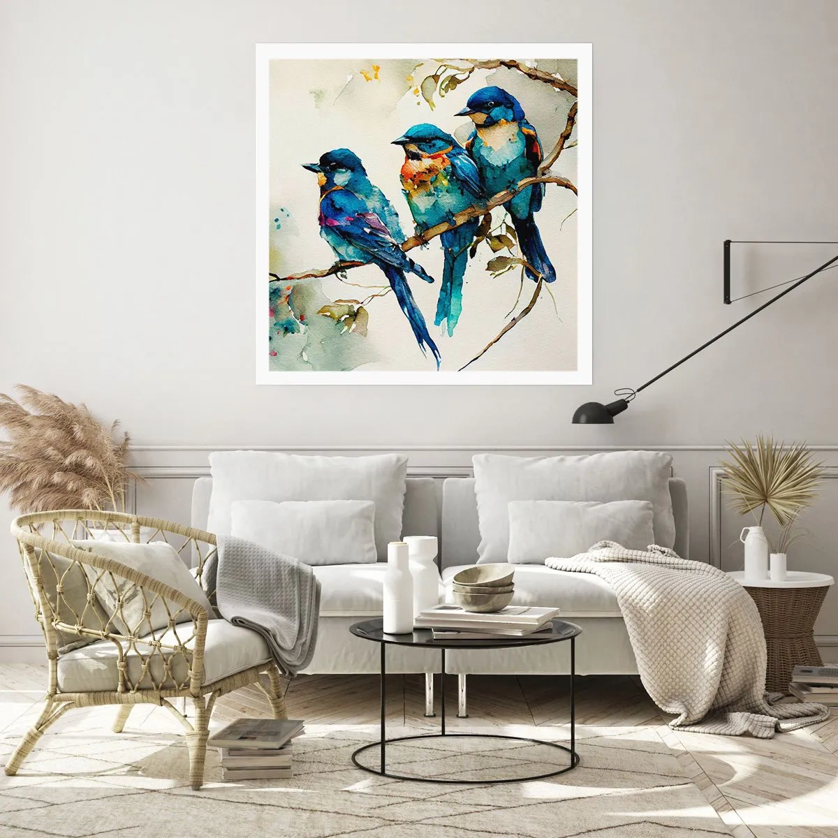 Poster - War er beleidigt? - 60x60 cm