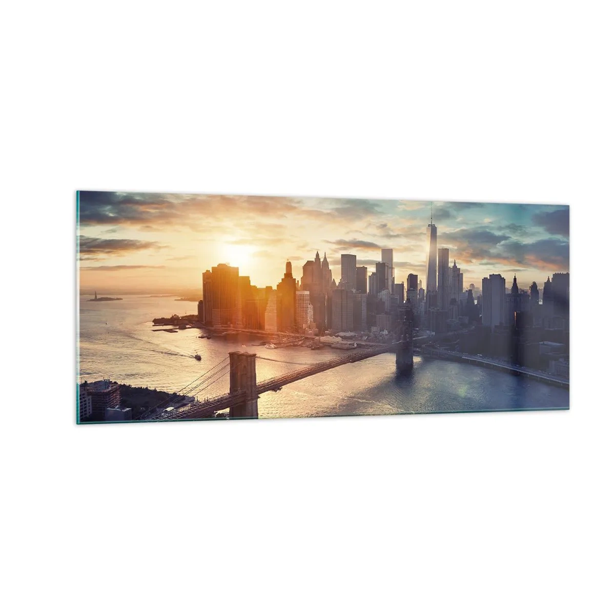 Glasbild - Bild auf glas - Westliches Kulturdenkmal - 100x40 cm