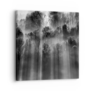 Bild auf Leinwand - Leinwandbild - In Lichtstrahlen - 30x30 cm