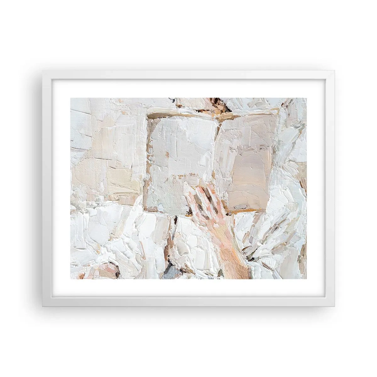 Poster in einem weißen Rahmen - In einer anderen Welt - 50x40 cm