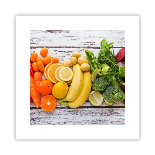 Poster - Es ist nicht genug? - 30x30 cm