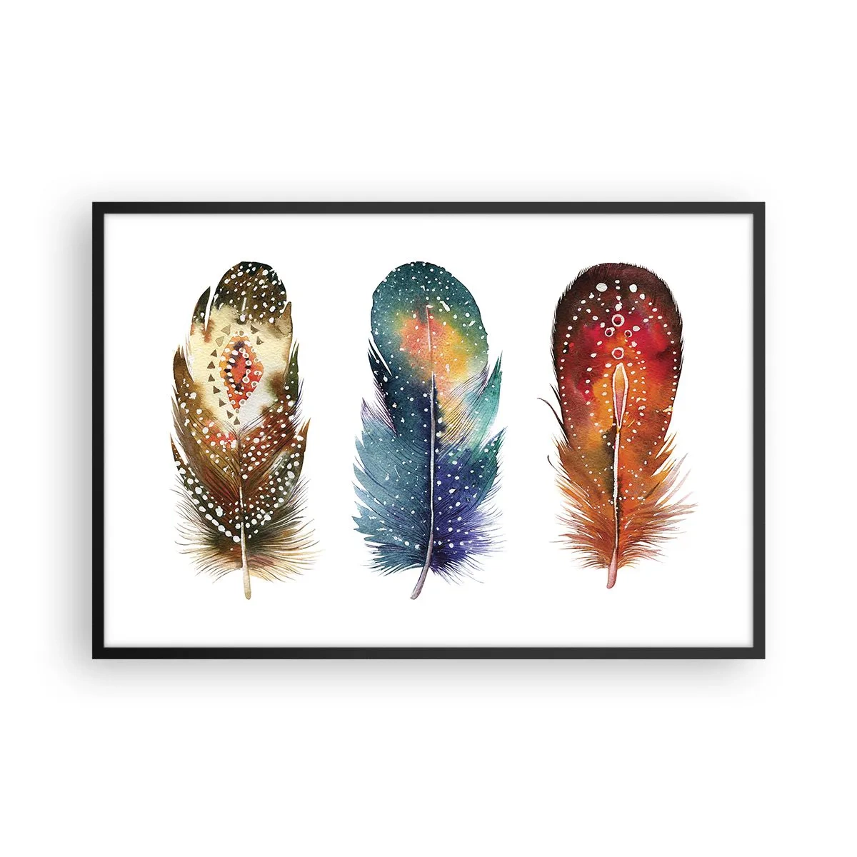 Poster in einem schwarzem Rahmen - Rituale, Zeremonien, Geheimnisse - 91x61 cm