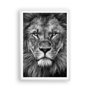 Poster in einem weißen Rahmen - Im Krönungsgewand - 70x100 cm