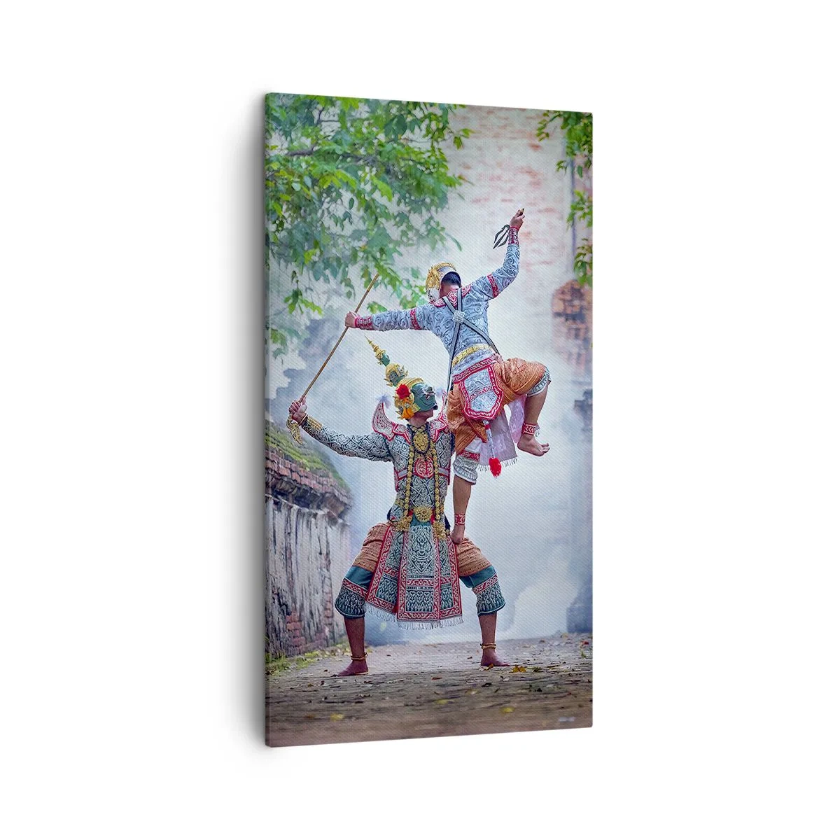 Bild auf Leinwand - Leinwandbild - Der Tanz ist umwerfend schön - 45x80 cm