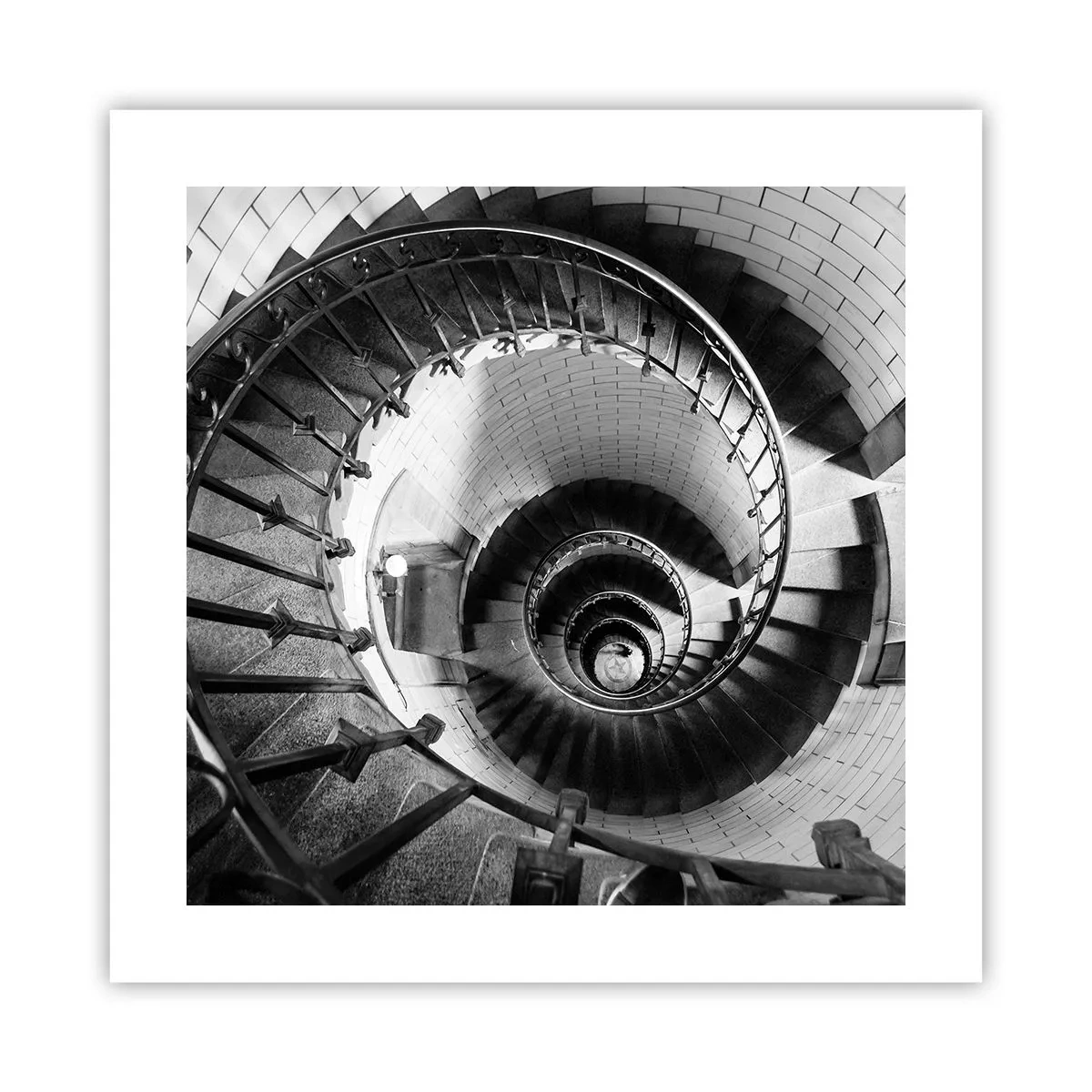 Poster - Höher und höher - 40x40 cm