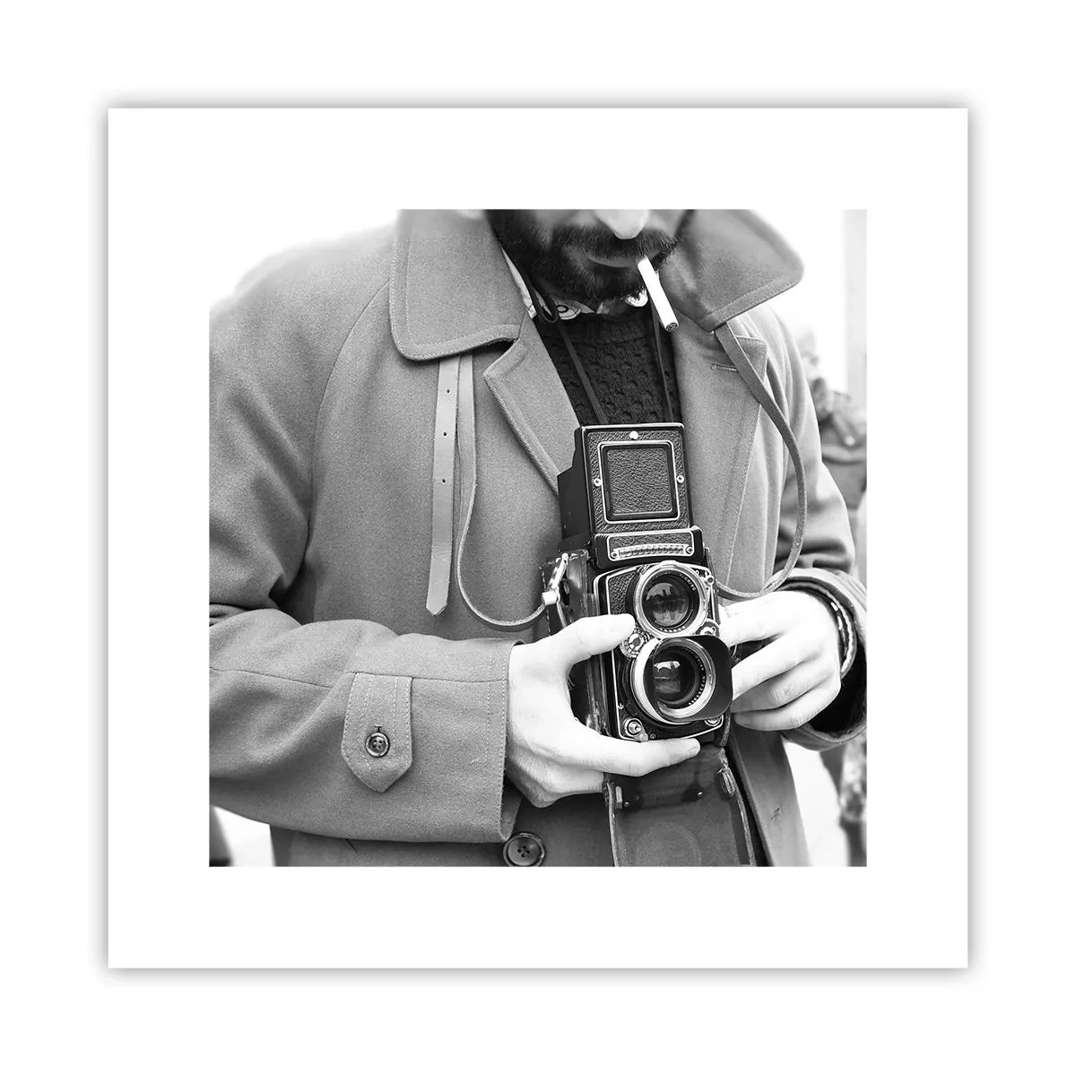 Poster - Retro-Stil - 30x30 cm