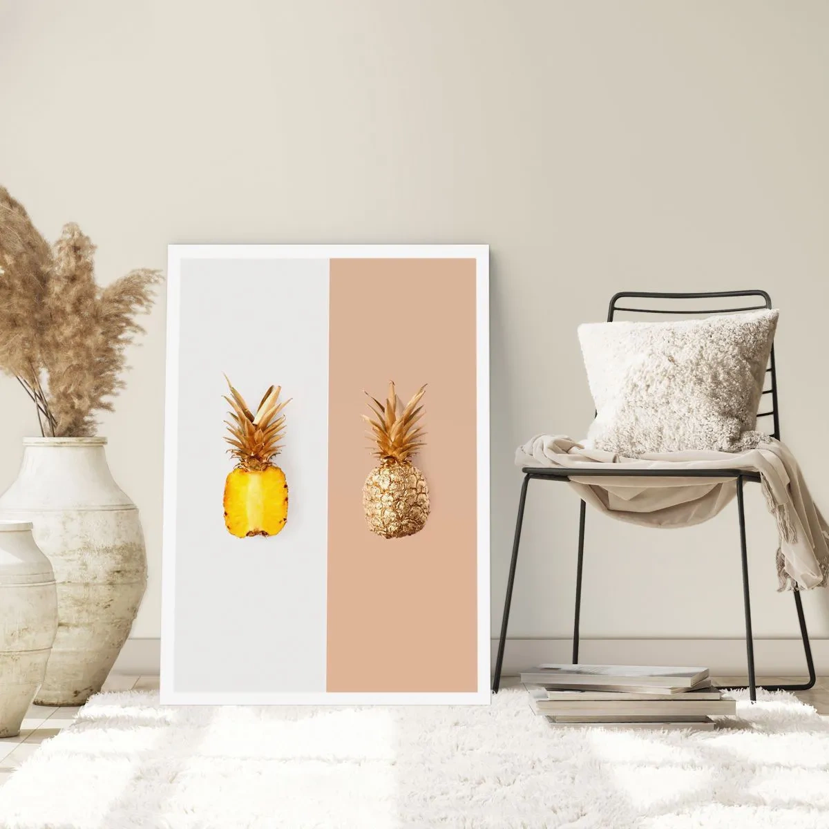 Poster - Ananas für uns - 70x100 cm