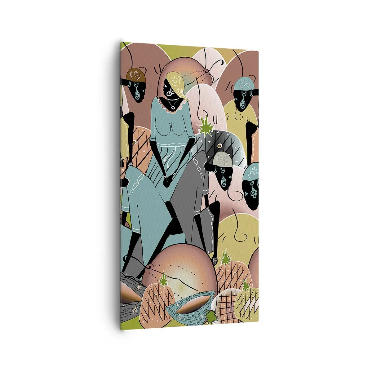 Bild auf Leinwand - Leinwandbild - Ein toller Urlaub steht bevor - 65x120 cm