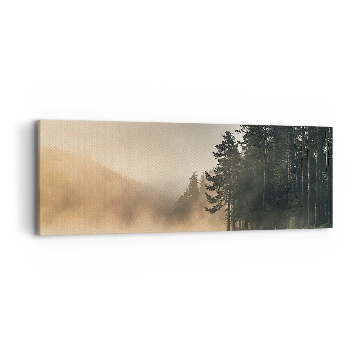 Bild auf Leinwand - Leinwandbild - Die Geburt des Tages - 90x30 cm