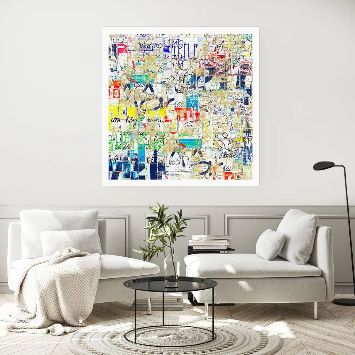 Poster - Es freut einfach die Augen - 60x60 cm