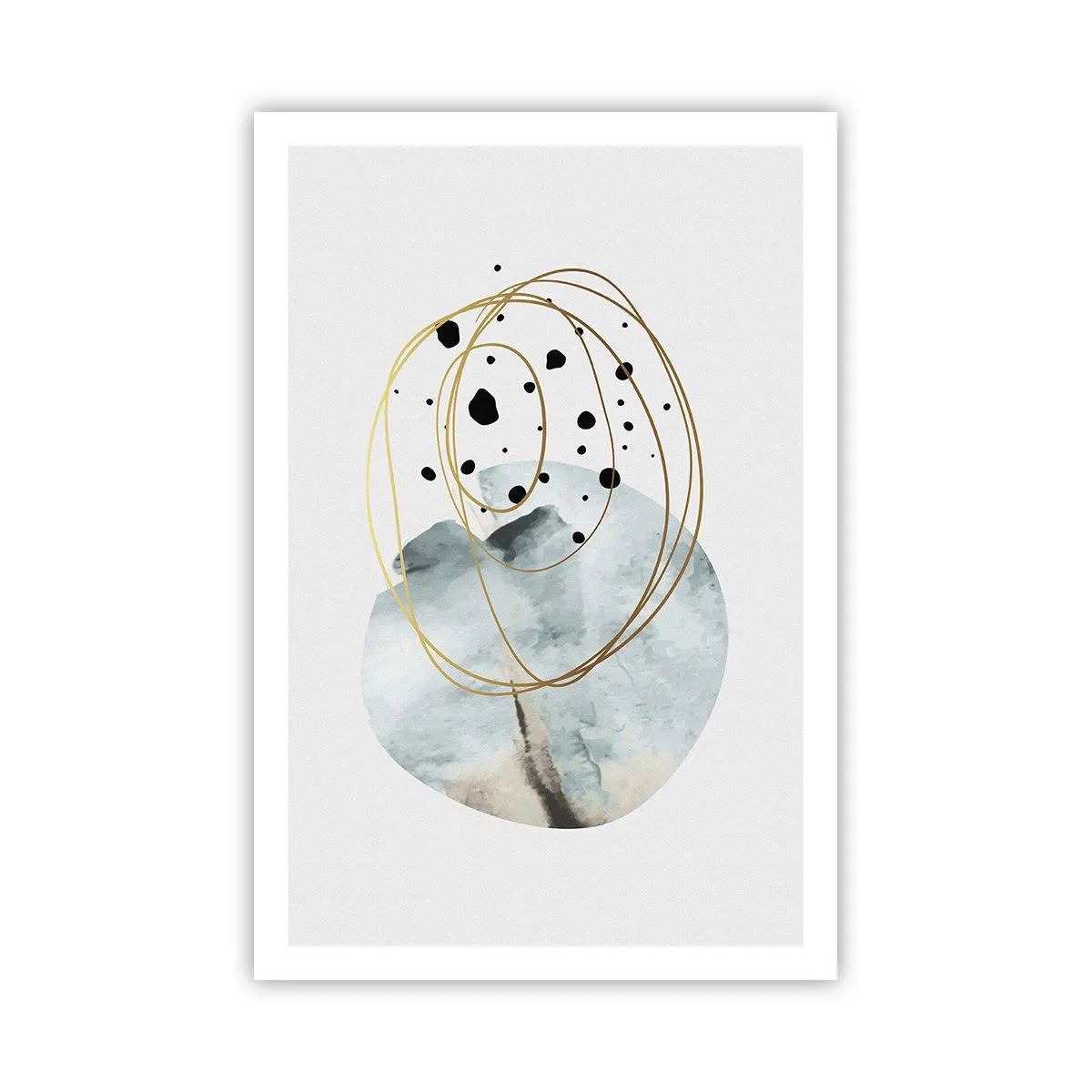 Poster - Vom Weltraum umarmt - 61x91 cm