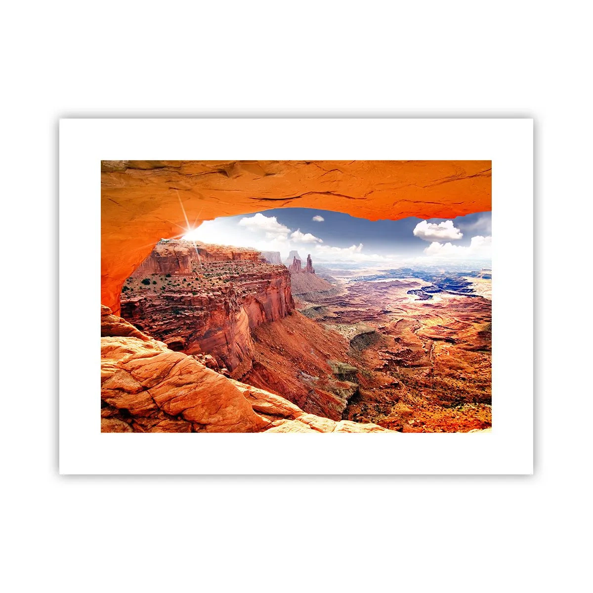 Poster - Von der Natur selbst geschnitzt - 40x30 cm