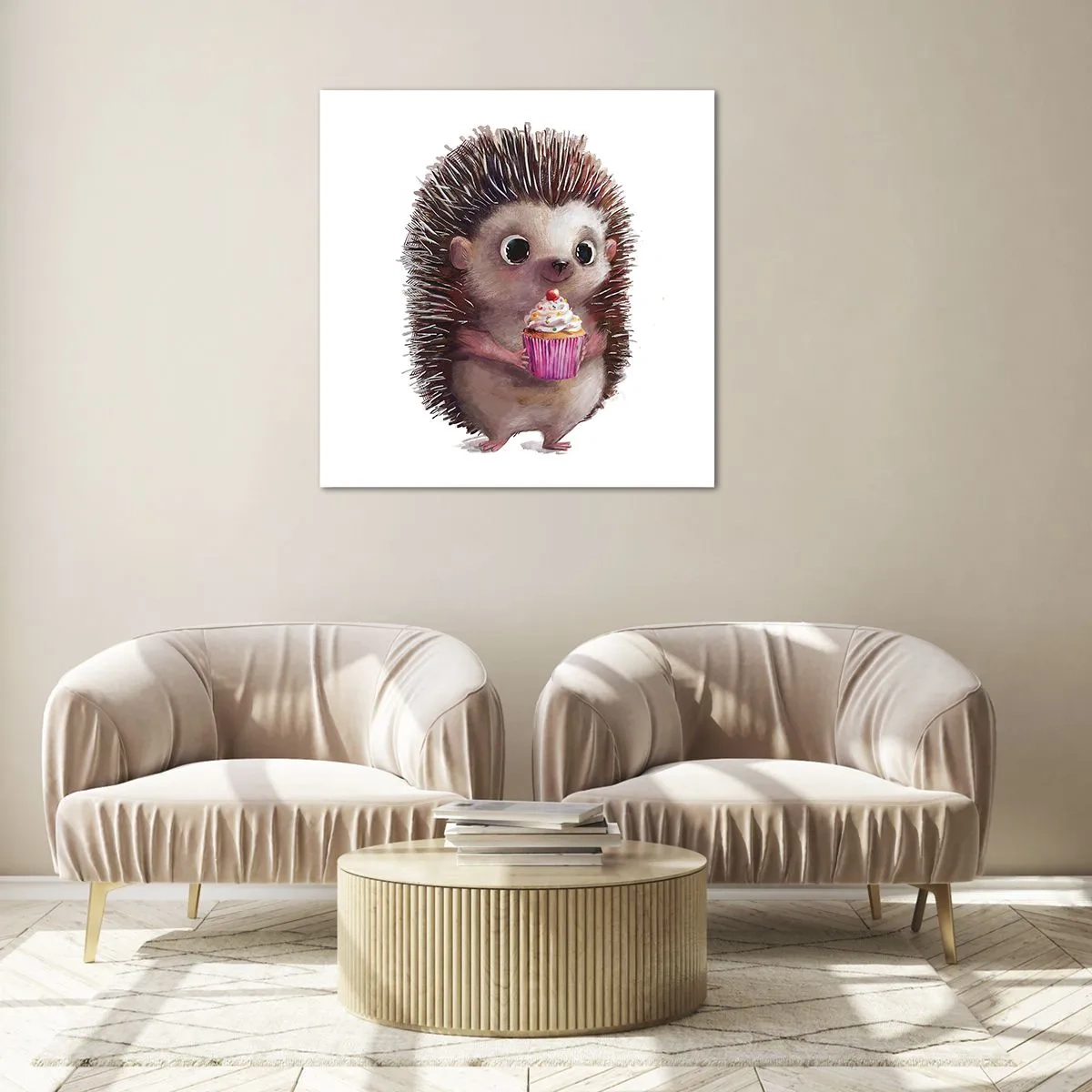 Glasbild - Bild auf glas - Der Feiertag ist jeden Tag - 50x50 cm