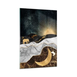 Glasbild - Bild auf glas - Ewige Gesetze - 70x100 cm