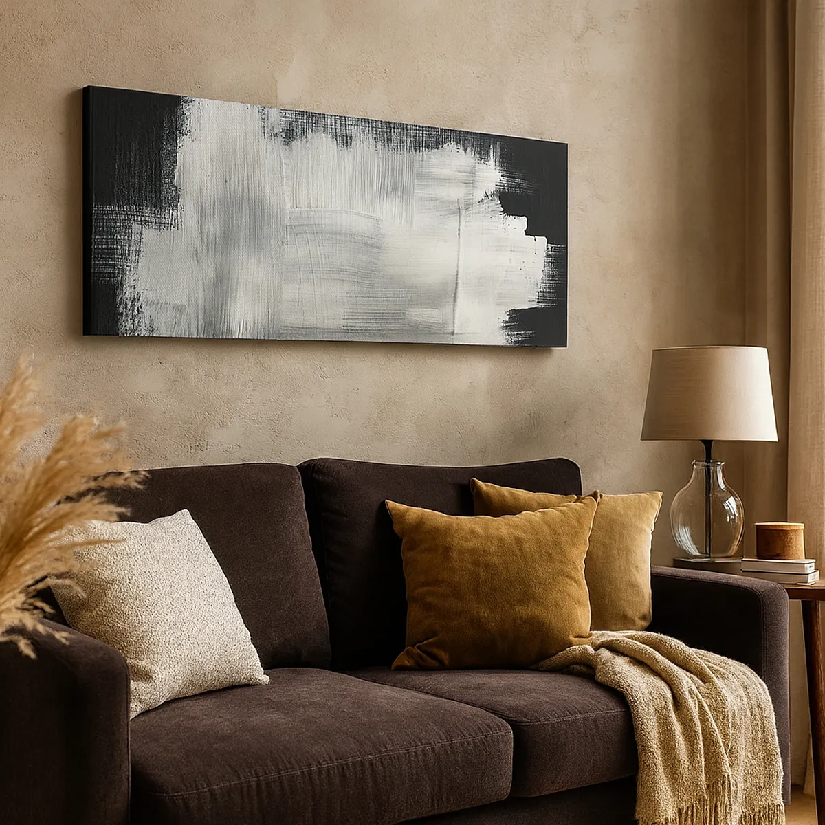 Bild auf Leinwand - Leinwandbild - Vertikal und horizontal gewebt - 30x30 cm