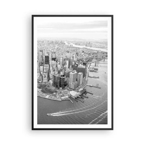 Poster in einem schwarzem Rahmen - Und wie kann es man nicht lieben? - 70x100 cm