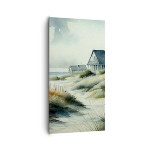 Bild auf Leinwand - Leinwandbild - Abseits vom Trubel - 65x120 cm