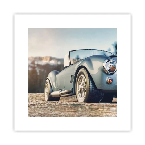 Poster - Denn Stil zählt - 30x30 cm