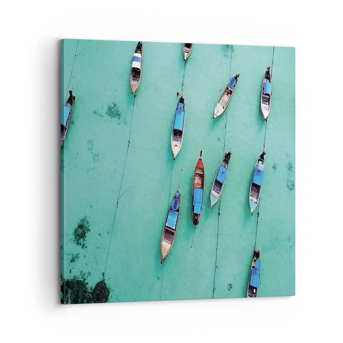 Bild auf Leinwand - Leinwandbild - In freudiger Erwartung - 60x60 cm