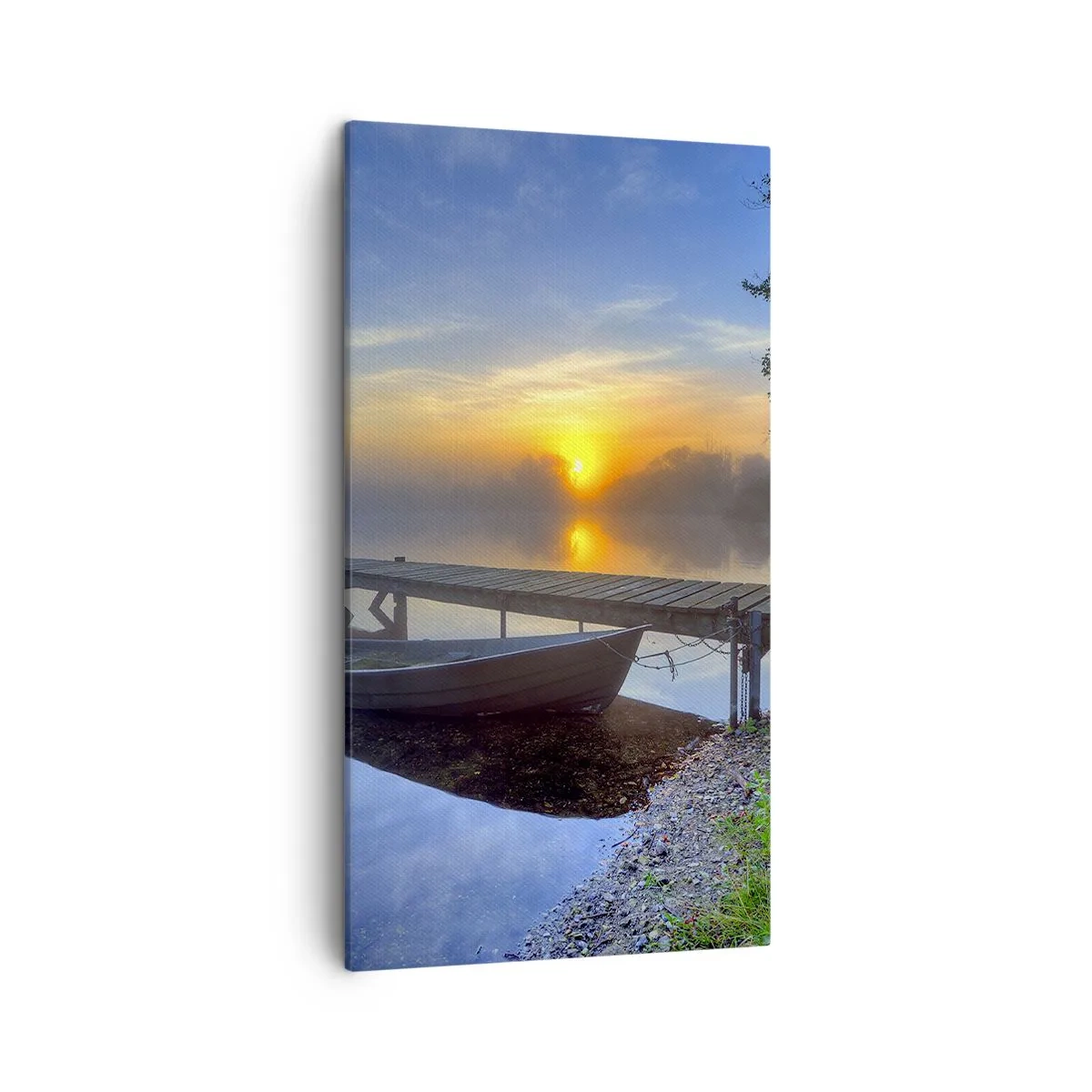 Bild auf Leinwand - Leinwandbild - Wie aus Gewöhnlichem Magie wird - 45x80 cm