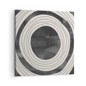 Bild auf Leinwand - Leinwandbild - Auf den Punkt gebracht - 60x60 cm